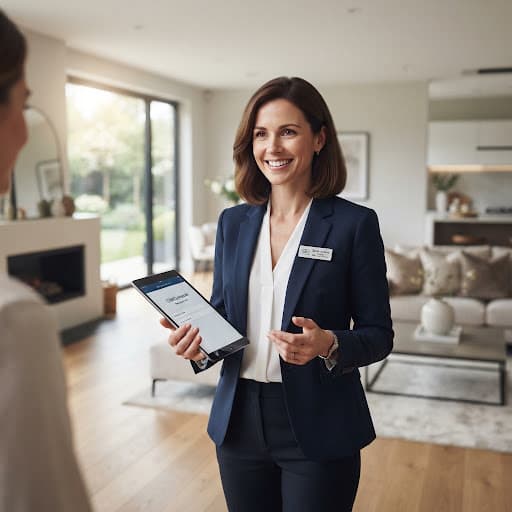 Responsable de secteur au téléphone devant son planning